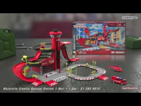 Pista de masini Majorette Creatix Police cu 5 masinute Pista de masini Majorette Creatix Police cu 5 masinute