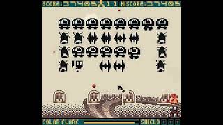 Space Invaders (GBC) - Stage 6: Saturn