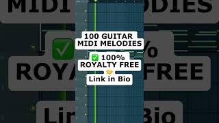 (100% Royalty Free) Guitar MIDI pack + Guitar One Shot Kit | #GuitarMIDIKit #GuitarOneShotKit