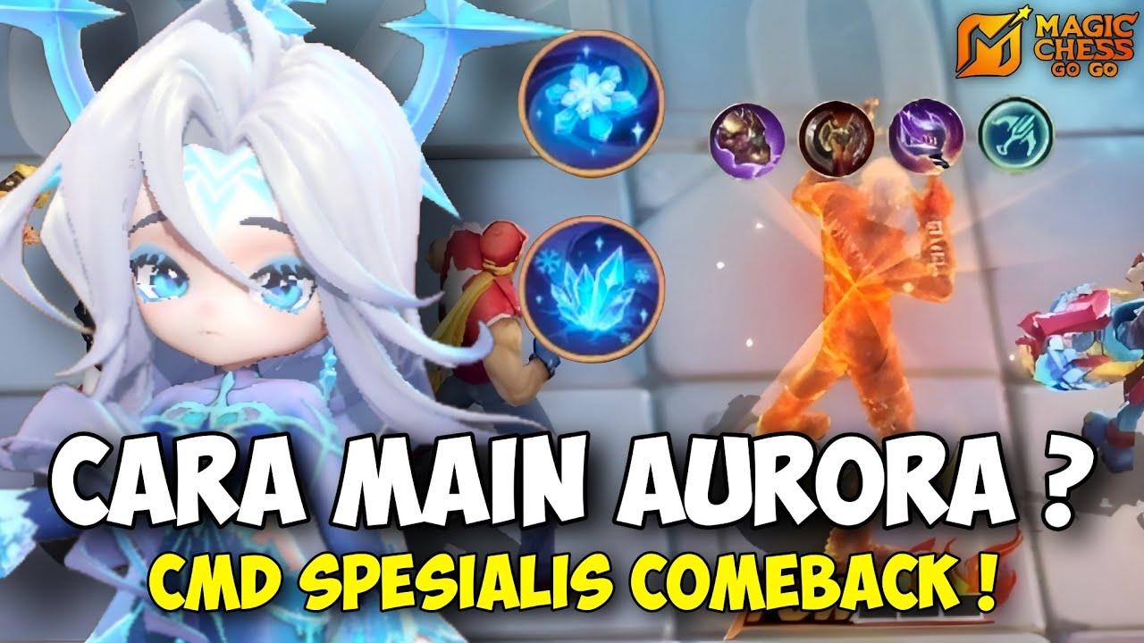 MENGALAH UNTUK MENANG?! Cara Main Commander AURORA | Spesialis COMEBACK MCGG 
