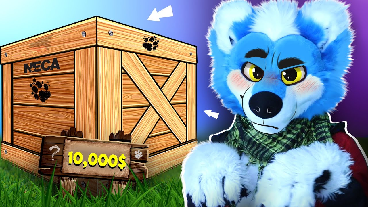 😳 CAJA FURRY DE 10,000$ / Wolfhug