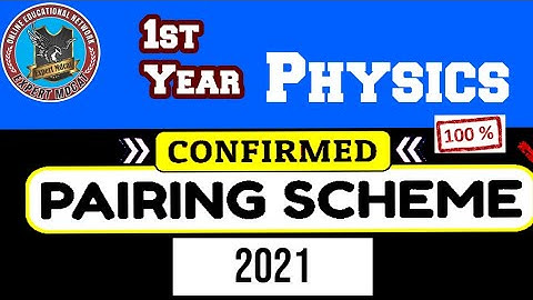 Paper Pattern 1st Year Physics 2021|Pairing Scheme 2021|Expert Mdcat