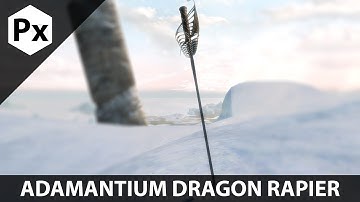 Skyrim Mod Spotlight: Adamantium Dragon Rapier