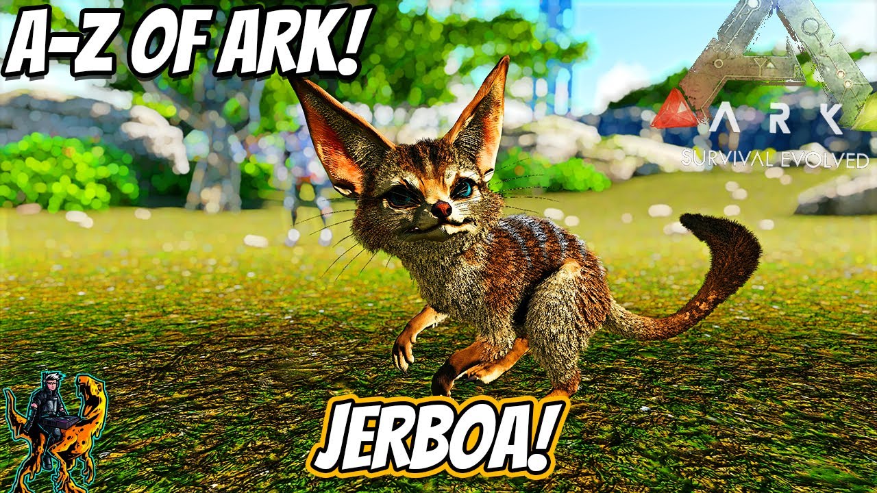 A-Z Of Ark! The JERBOA, The Cutest Dino Ever!! || Ark Survival ...
