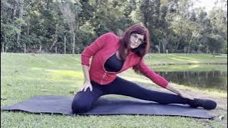 Morning Yoga and Workout Outside🧘