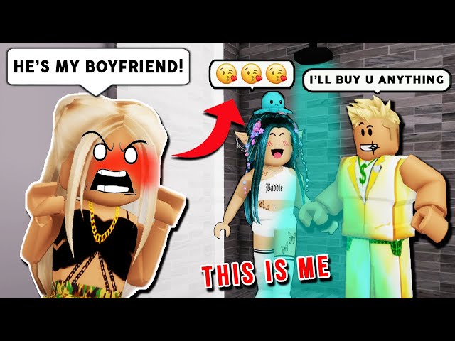 bacon girl hired me to spy on her oder slender boyfriend in ROBLOX  BROOKHAVEN RP! 