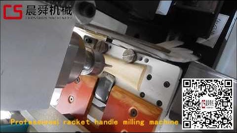 Wood copy shaper Racket handle profiling machine