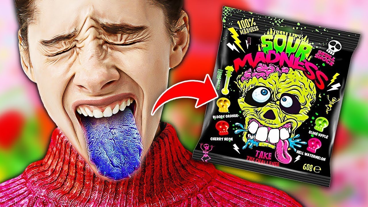 Los 10 Caramelos Más Acidos Del Mundo YouTube