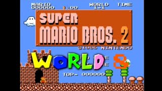 Super Mario Bros 2 (Japan) - World 8