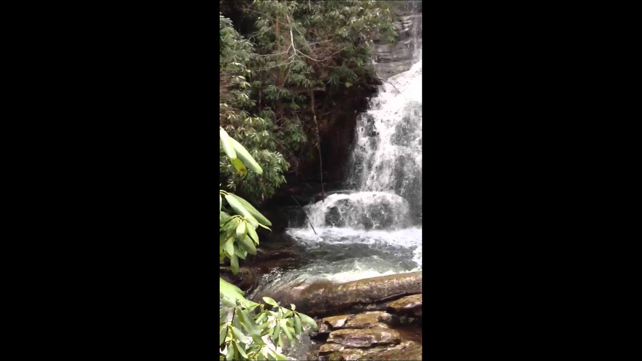Red Fork Falls in Unicoi County, TN YouTube