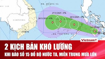 Dự báo 2 kịch bản khó lường khi bão số 15 đổ bộ nước ta, miền Trung đối mặt mưa lớn khốc liệt | VNP