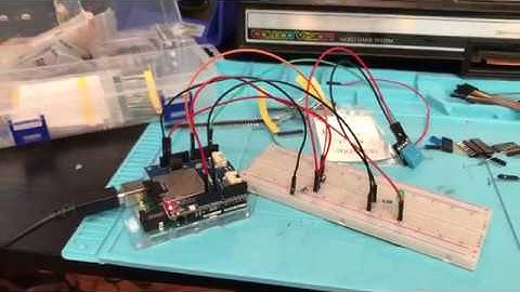 IOT fun with Arduino data logging test
