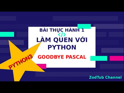 Video Tin Học Lớp 8: Bài thực hành 1: Làm quen với Python |... - YouTube
