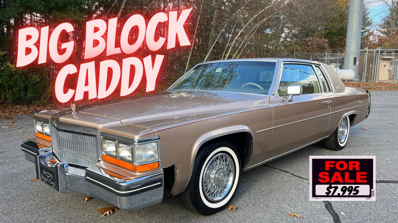 Cadillac Coupe DeVille 1980 года, пробег 71 тыс. миль, двигатель BIG BLOCK 6.0 V8 продаётся в Spe...