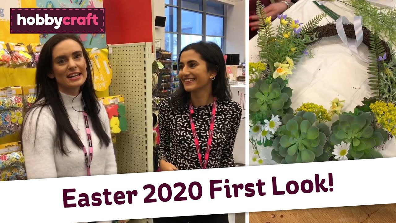 Hobbycraft LIVE: Introducing our Easter Range for 2020