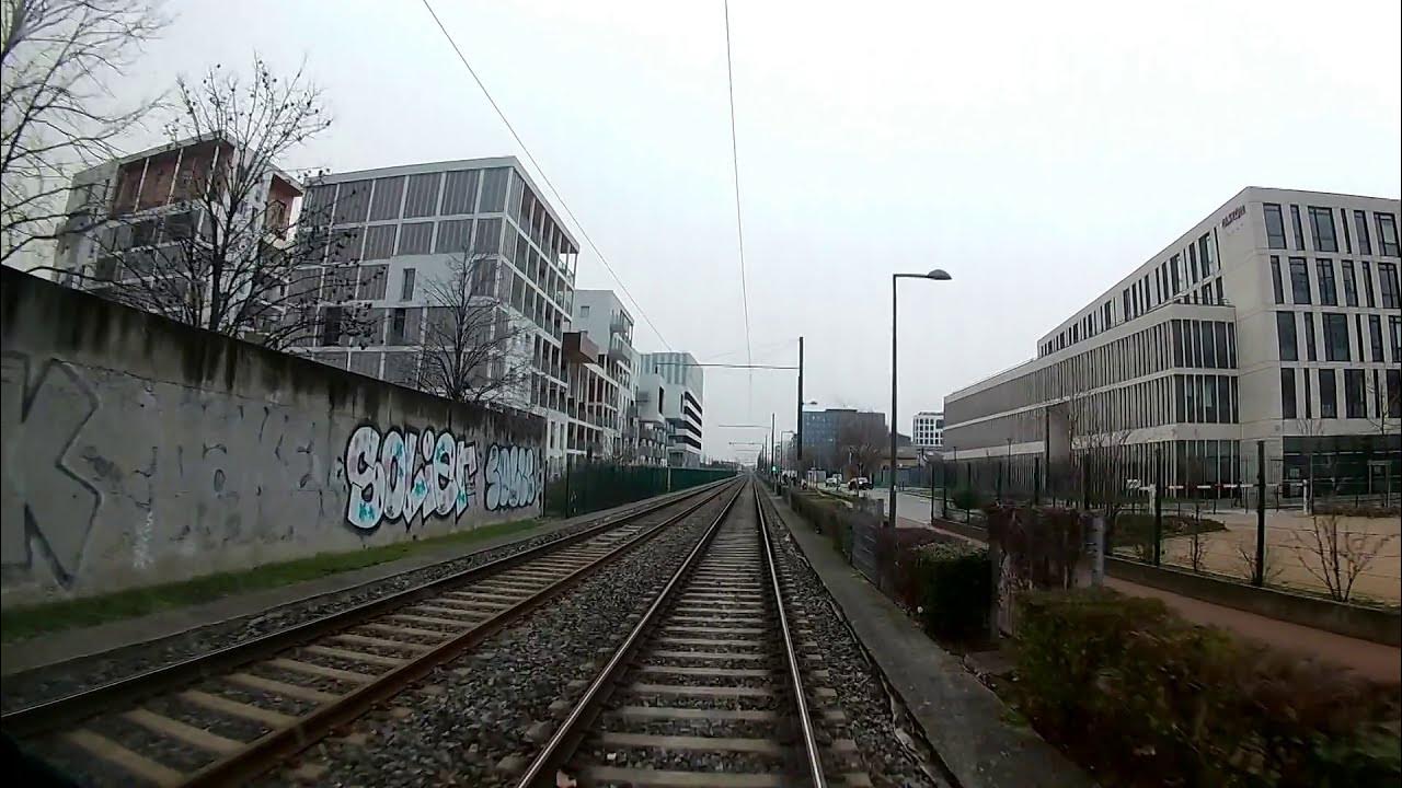 Trajet Rhonexpress vers l