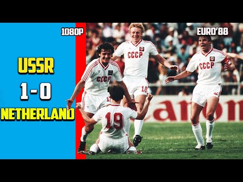 Netherlands vs Soviet Union 0 - 1 Euro 1988