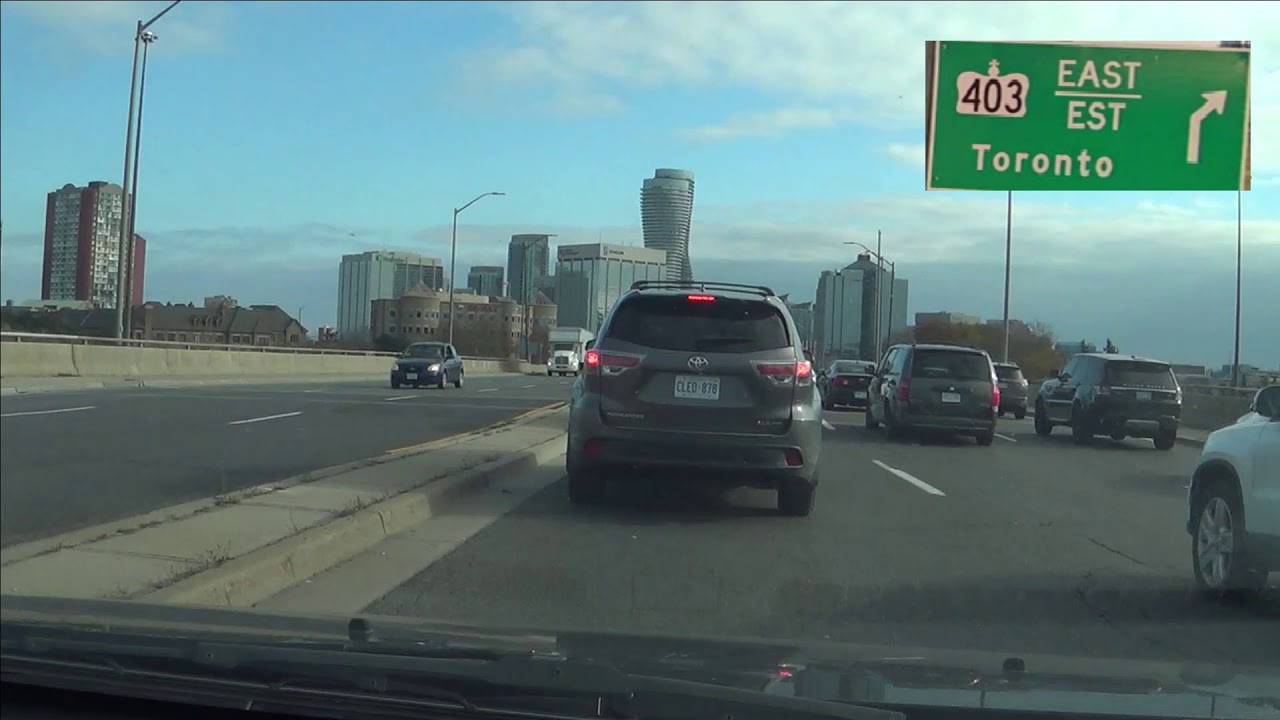 Hurontario Street Through Brampton and Mississauga, Ontario