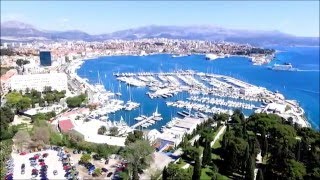 Split Croatia under DJI Phantom 3