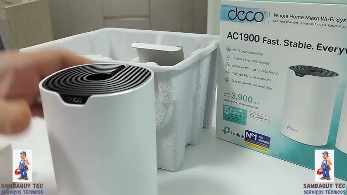 Deco S4, AC1900 Whole Home Mesh Wi-Fi System