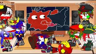 Past Countryhumans [WW1] React to Oversimplifield Ww2 Part 1 EPS 5