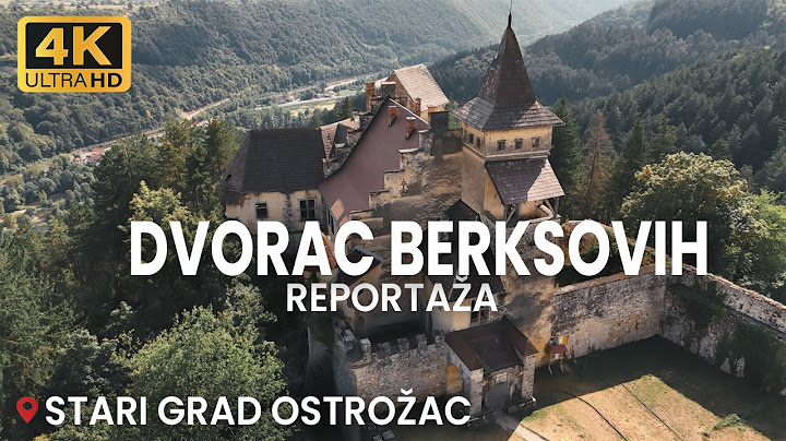 【4K】Jedini dvorac u Bosni i Hercegovini: Dvorac Berksovih - Stari Grad Ostrožac