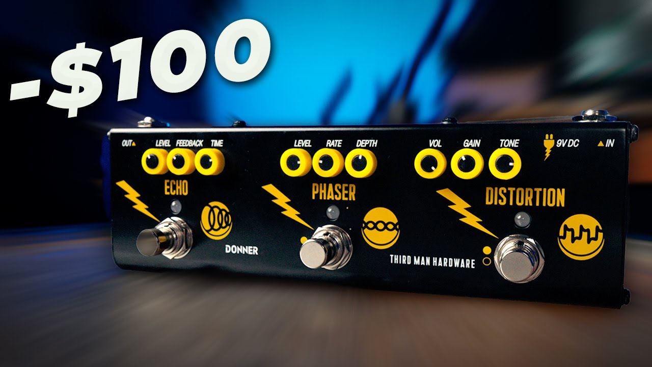 Pedal De Efectos De Retardo Para Guitarra SEAFRONT - 9 Tipos De Delay, Control Por Perillas, Alimentación DC9V/USB