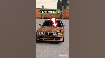 How To Make a Broken Car effect?🧑‍🔧 Car Parking Multiplayer #carparkingmultyplayer