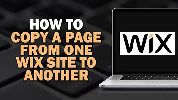 How To Copy A Page From One Wix Site To Another Wix Site (Easiest Way)​​​​​​​
