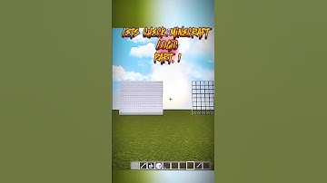 Checking minecraft logic | Part 1 #short #video #minecraft #checkinglogic #minecraftvideo