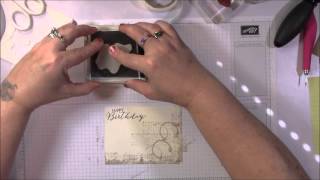 Butterfly Basics Happy Birthday Card Stampin' Up