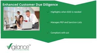 EDD with the Vigilance AML Compliance Platform