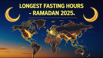 🌍 Top 10 Cities with the Longest Fasting Hours in Ramadan 2025! ⏳🌙 | TV Intellect