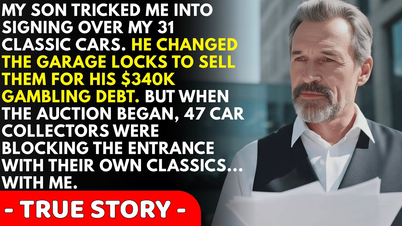 My Son Stole My 31 Classic Cars To Pay Gambling Debts, But When The Auction Started ...