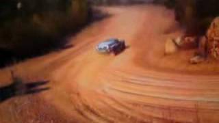 perfect flip into a corner on dirt 2 and i got the world record on that run on ps3