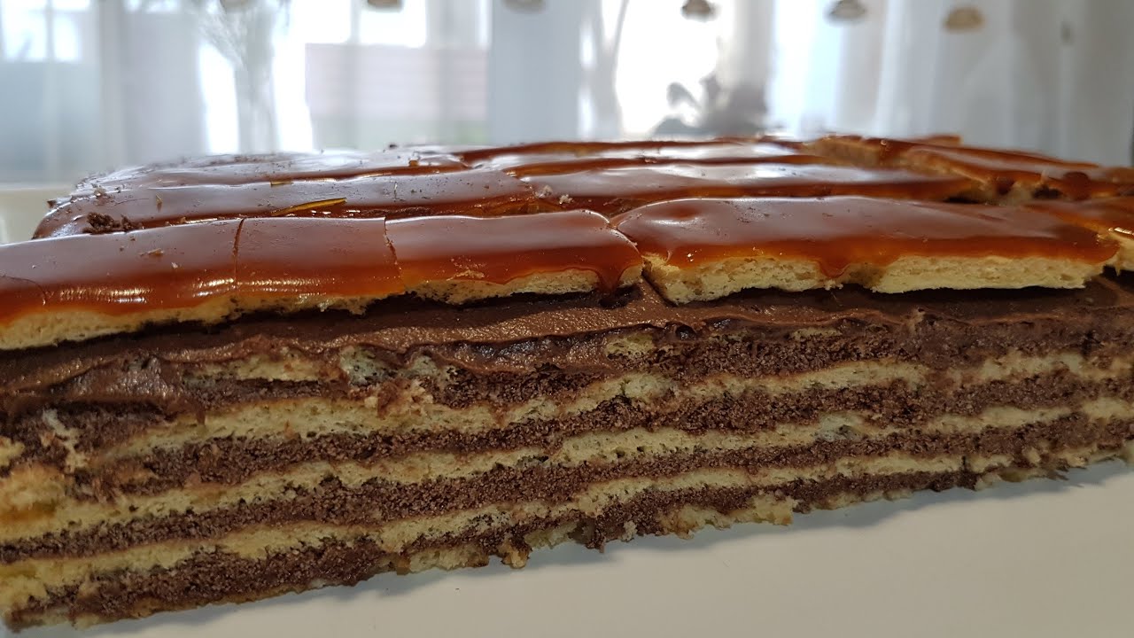 Prajitura Doboș de la Bunica | Prajitura Doboș cu Foi de Pandișpan foarte Delicios | Rețeta de Doboș