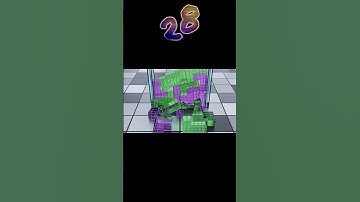 Only one type of block - Softbody Tetris with L Block #shorts #you28