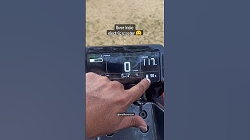 Nieuwe River Indie elektrische scooter 😃 #riverindie