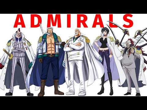 The Absurdity of EVERY One Piece Vice Admiral