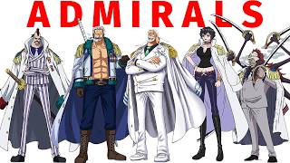 The Absurdity of EVERY One Piece Vice Admiral
