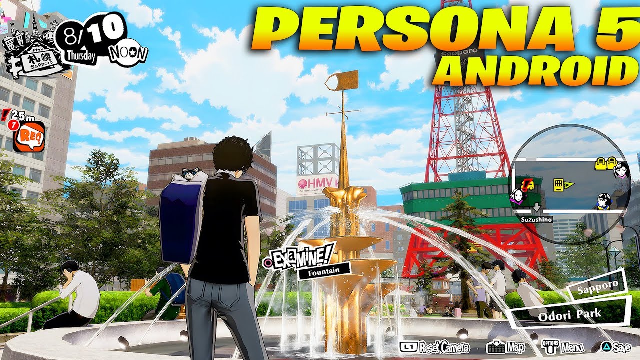 WAAAH GILAAAA! PERSONA 5 Royal Android Gameplay - YouTube
