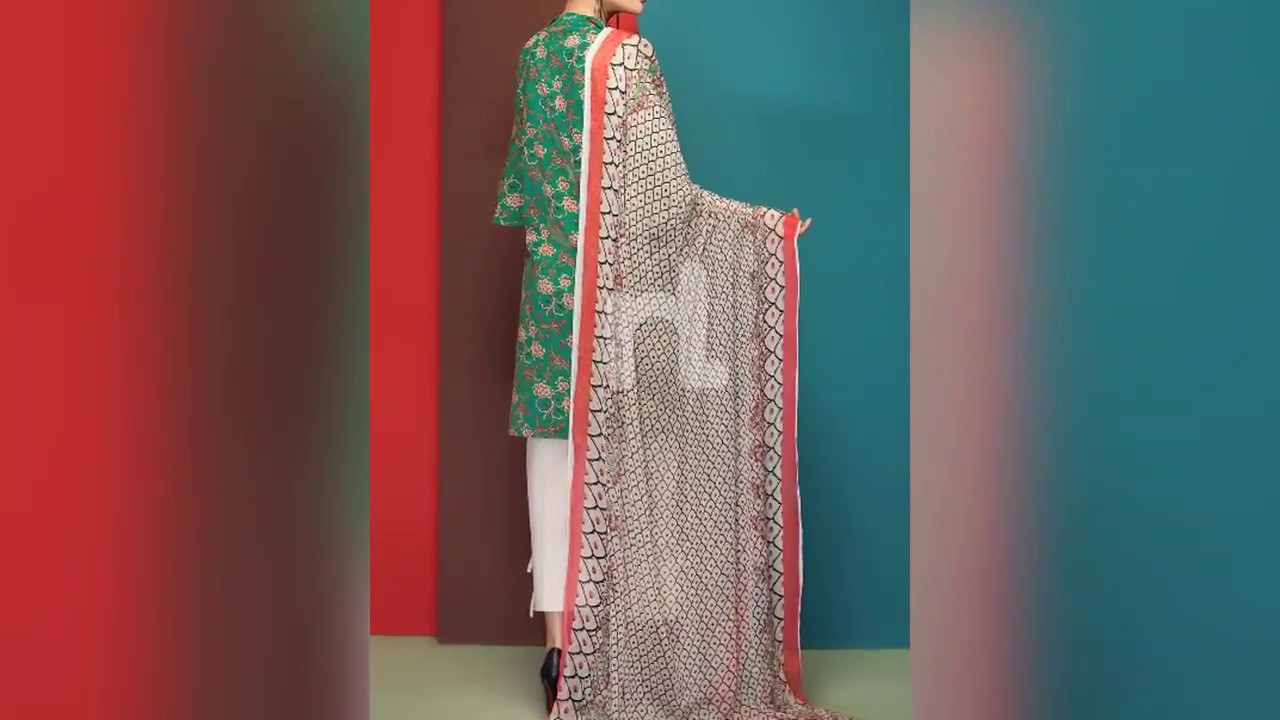 EID NEW and latest Nishat Lawn Collection and Design  2018