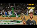 Stephen Curry NBA 2022 Finals MVP Cooking Boston Celtics Trio NBA 2K14 REMASTERED 