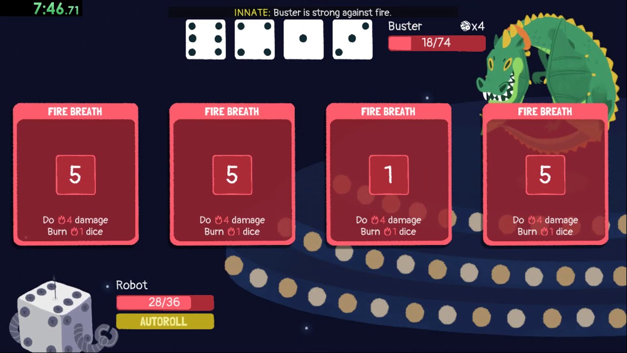 Dicey Dungeons - Robot Episode 5 Speedrun in 