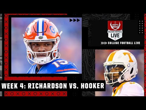 Gators vs. Volunteers: previewing anthony richardson & hendon hooker matchup | college football live