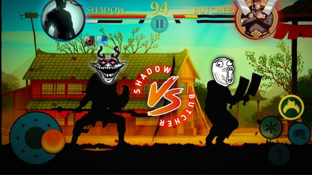 Shadow😈 vs boss butcher 🥶 smooth edit