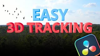 TRACK 3D Text in Davinci Resolve 18 | Davinci Fusion Tutorial!