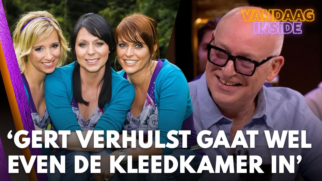 René over reünieshows K3: 'Gert Verhulst gaat wel even het kleedkamertje in voor ze opgaan!'