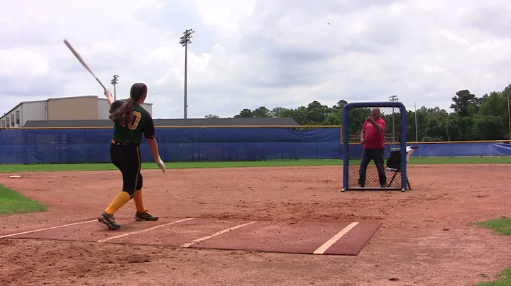 Hailey Daughtry Softball Skills Video