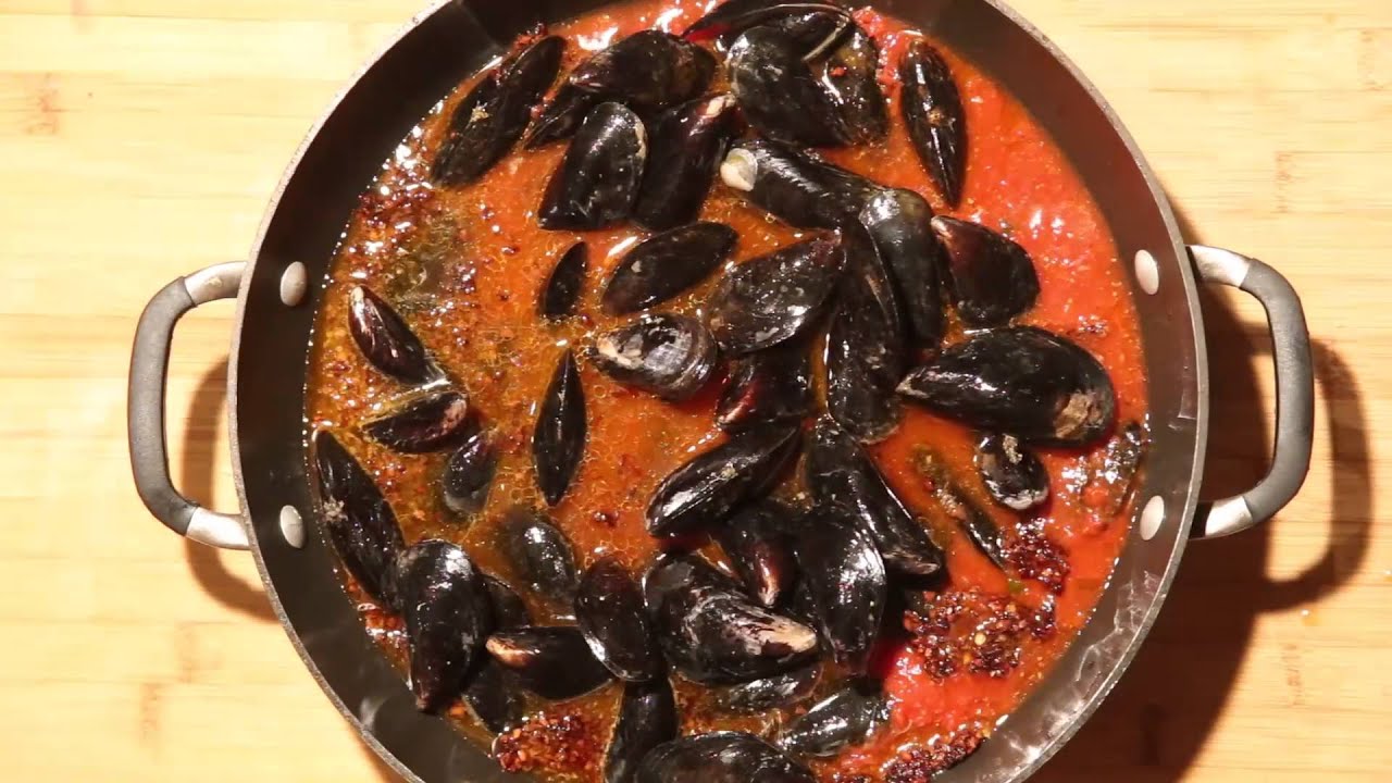 Mussels Marinara YouTube